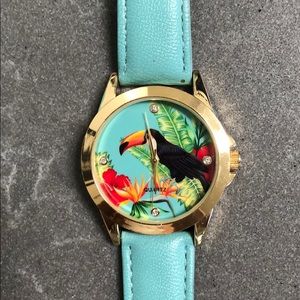 Turquoise summer watch